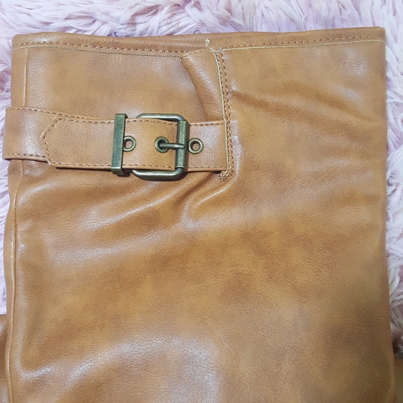 NWOT Riverberry Tan Mid-calf Riding Boots 6 - Picture 6 of 12